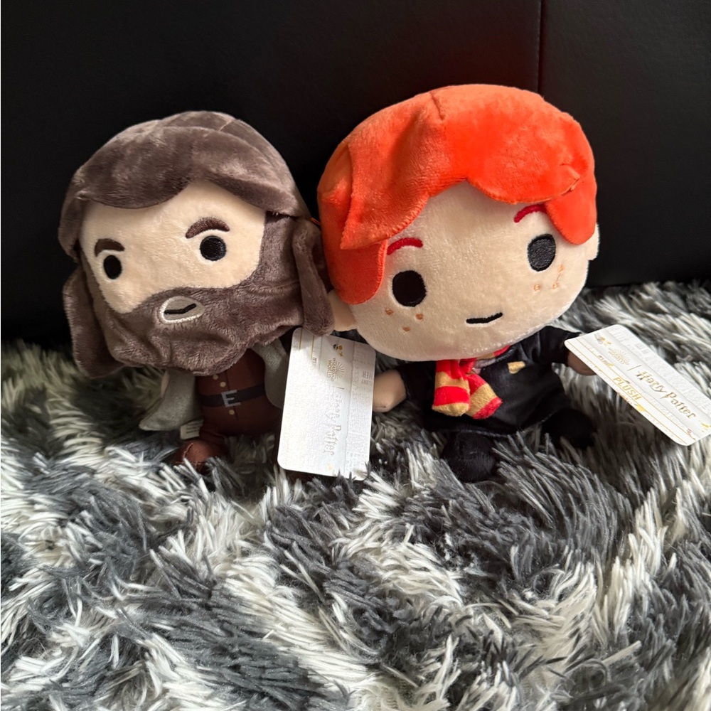 Wizarding World Ron Weasley or Rubeus Hagrid plush CHOOSE ONE NWT Chibi 10 inch